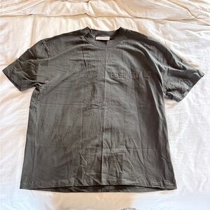 Essentials Men's Dark Green Short Sleeve Tee